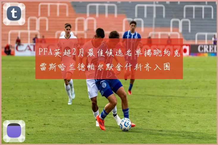PFA英超2月最佳候选名单揭晓约克雷斯哈兰德帕尔默舍什科齐入围