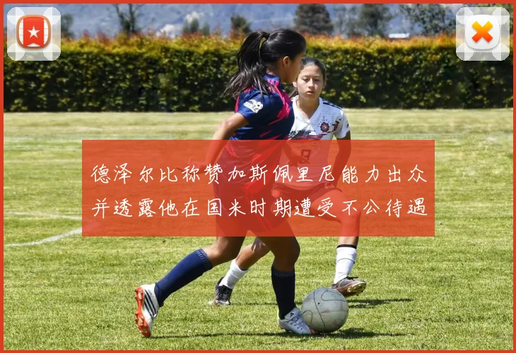 德泽尔比称赞加斯佩里尼能力出众并透露他在国米时期遭受不公待遇