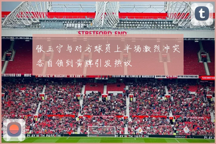 张玉宁与对方球员上半场激烈冲突各自领到黄牌引发热议